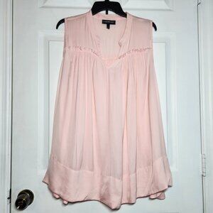 Lane Bryant Pink Sleeveless Blouse